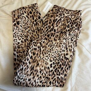Banana Republic Animal Print Trousers